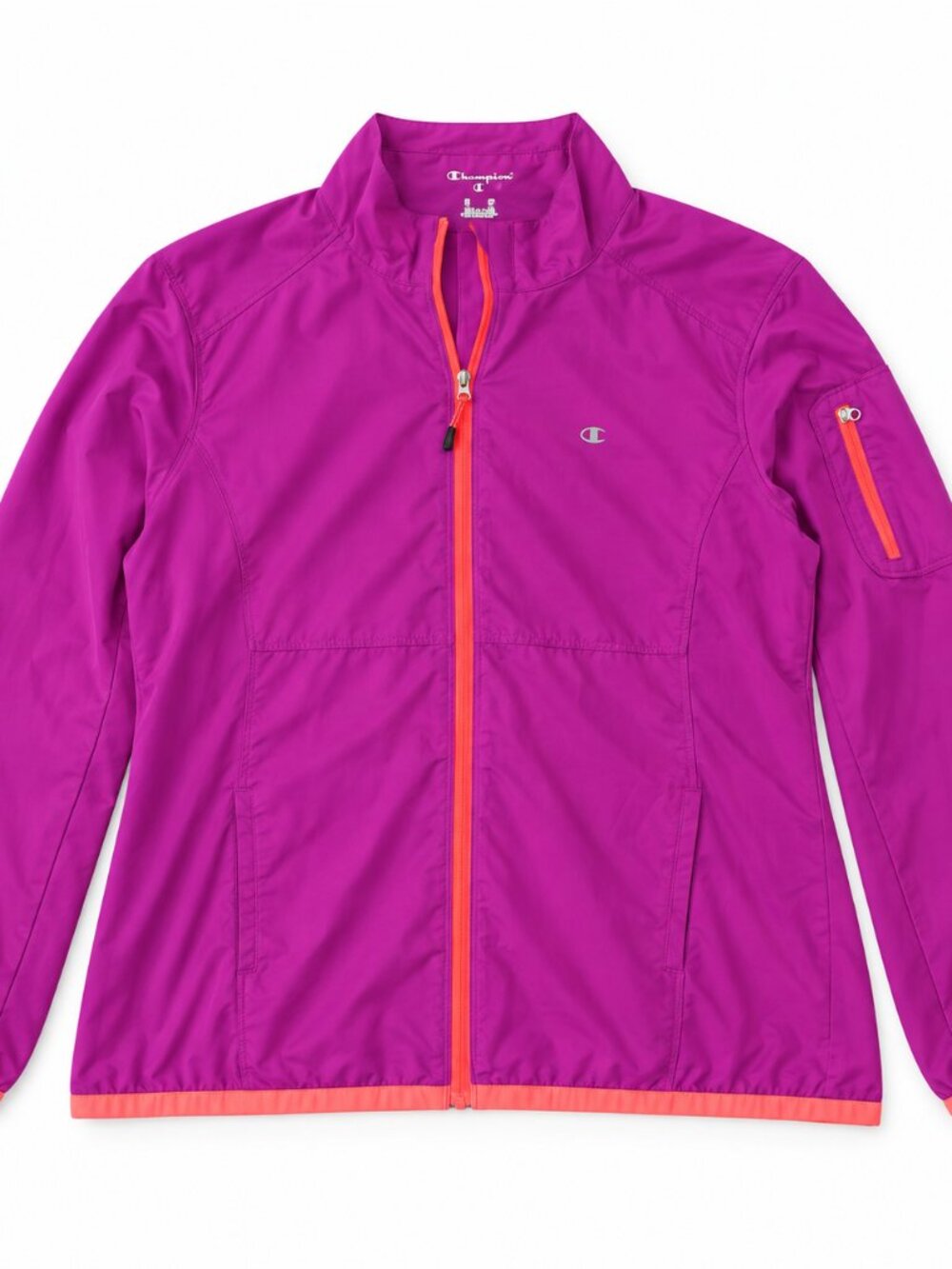 Champion Elite Lightweight Running Jacket Pink Coral Size L